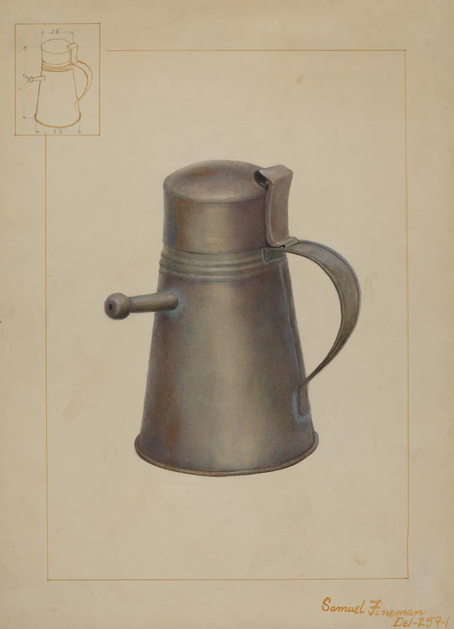 Baby's Feeding Bottle by Samuel Fineman