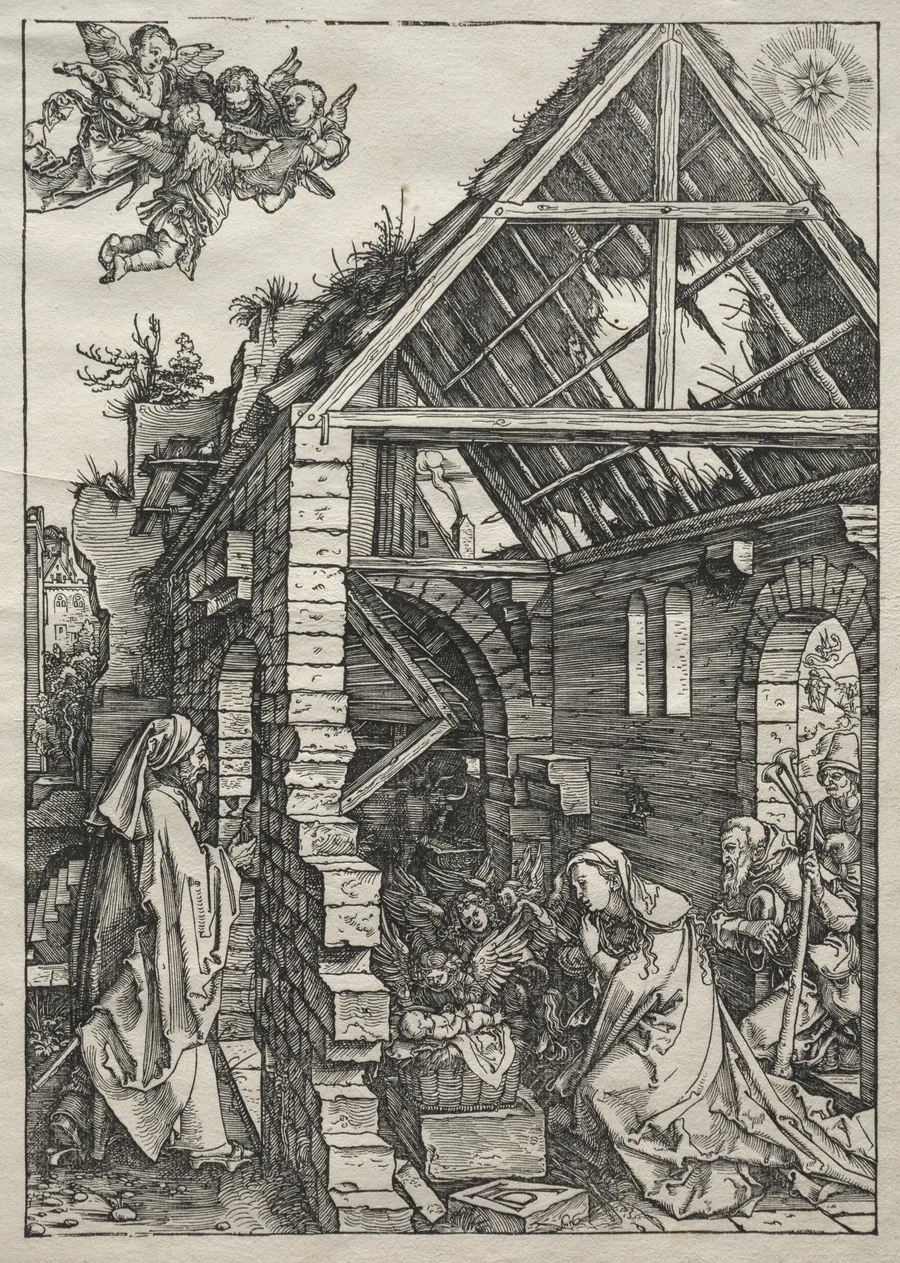Life of the Virgin:  The Nativity by Albrecht Dürer