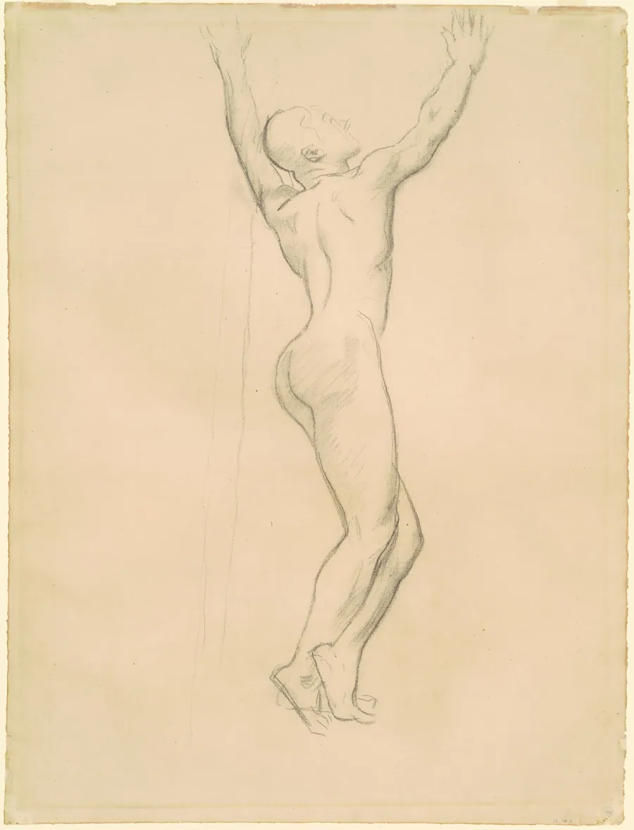 Study for "Apollo and Daphne" by John Singer Sargent