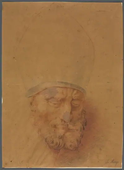 Head of a Bishop