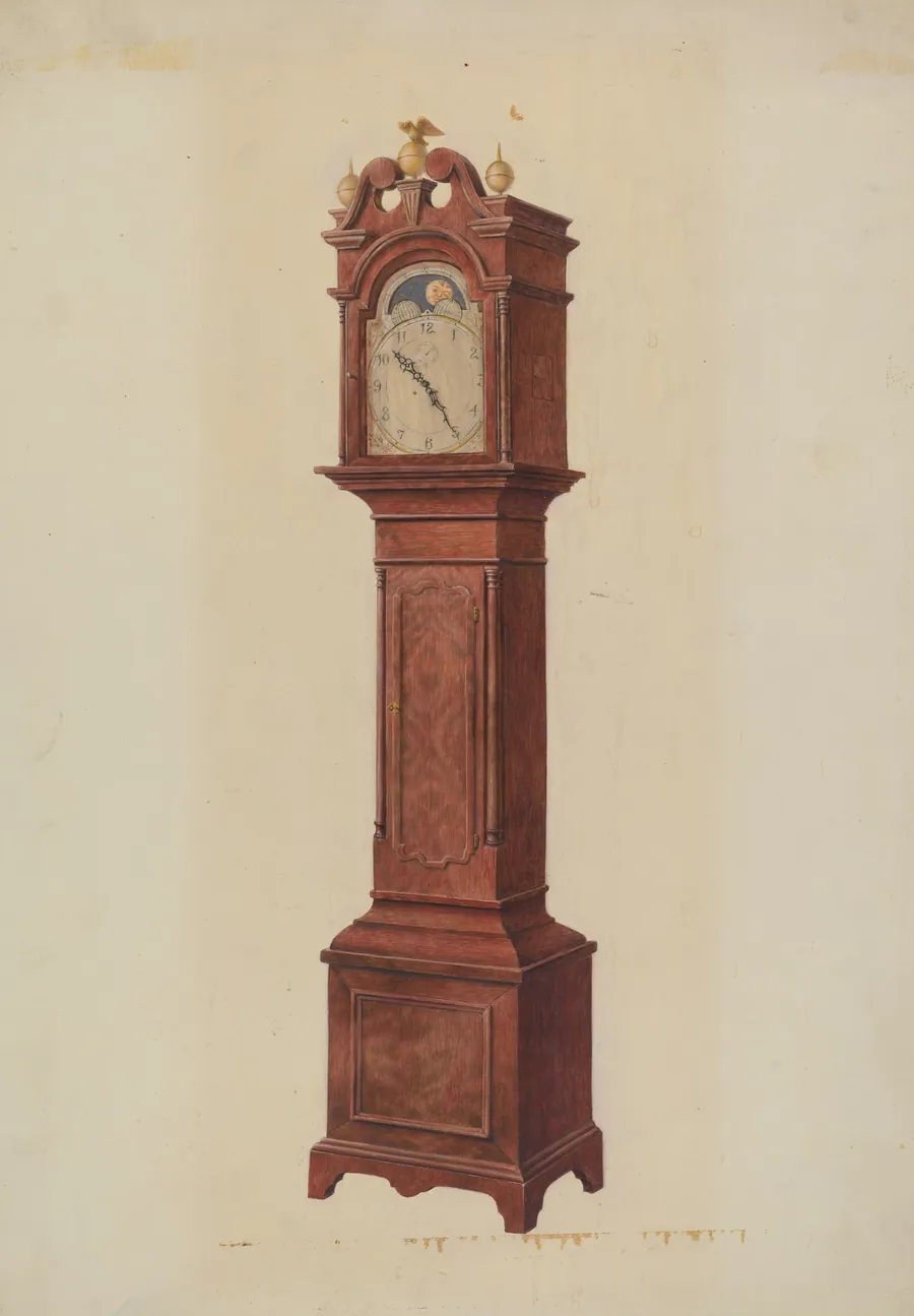 Grandfather's Clock by Ralph Morton