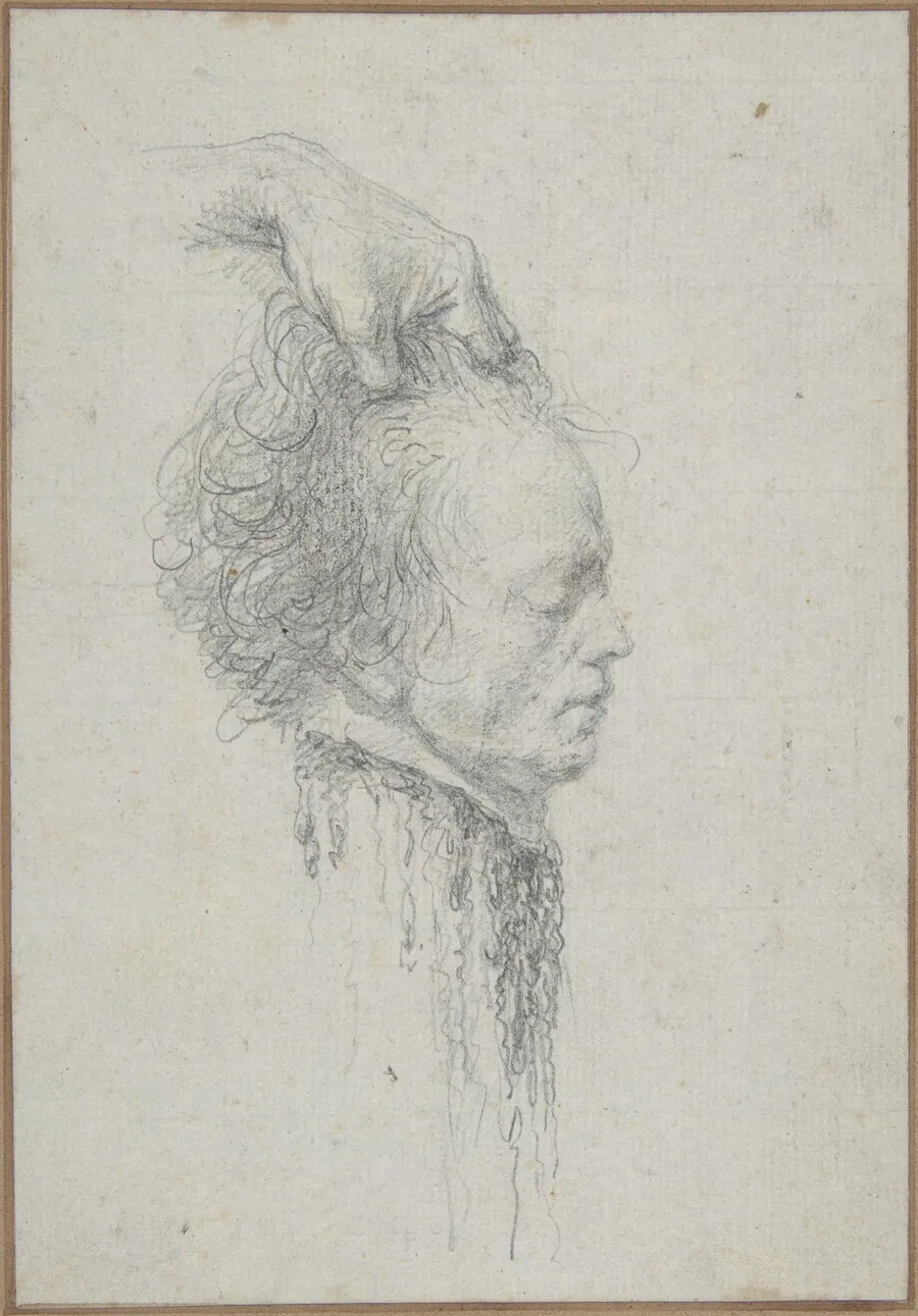 Severed head, said to be that of Maximilien-François-Marie-Isidore de Robespierre (1758-1794), guillotined July 28, 1794 (10 Thermidor, An II) by Maximilien-François-Marie-Isidore de Robespierre