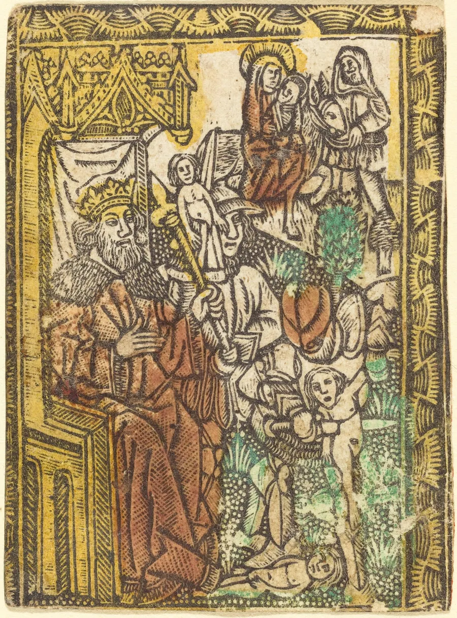 The Massacre of the Innocents by German 15th Century