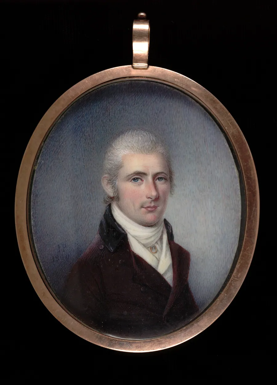Portrait of a Gentleman by James Peale, born Chestertown, MD 1749-died Philadelphia, PA 1831
