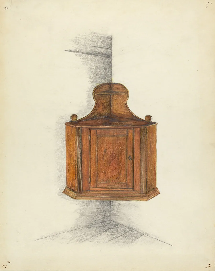 Corner Cupboard by Meyer Goldbaum