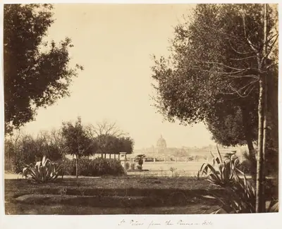 St. Peters from the Pincian Hill