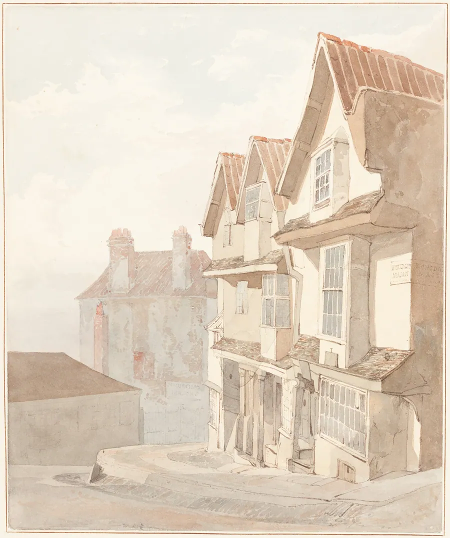 View of Church Lane, Bristol by James Johnson