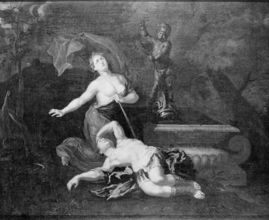 Pyramus og Thisbe by Francesco Liberti