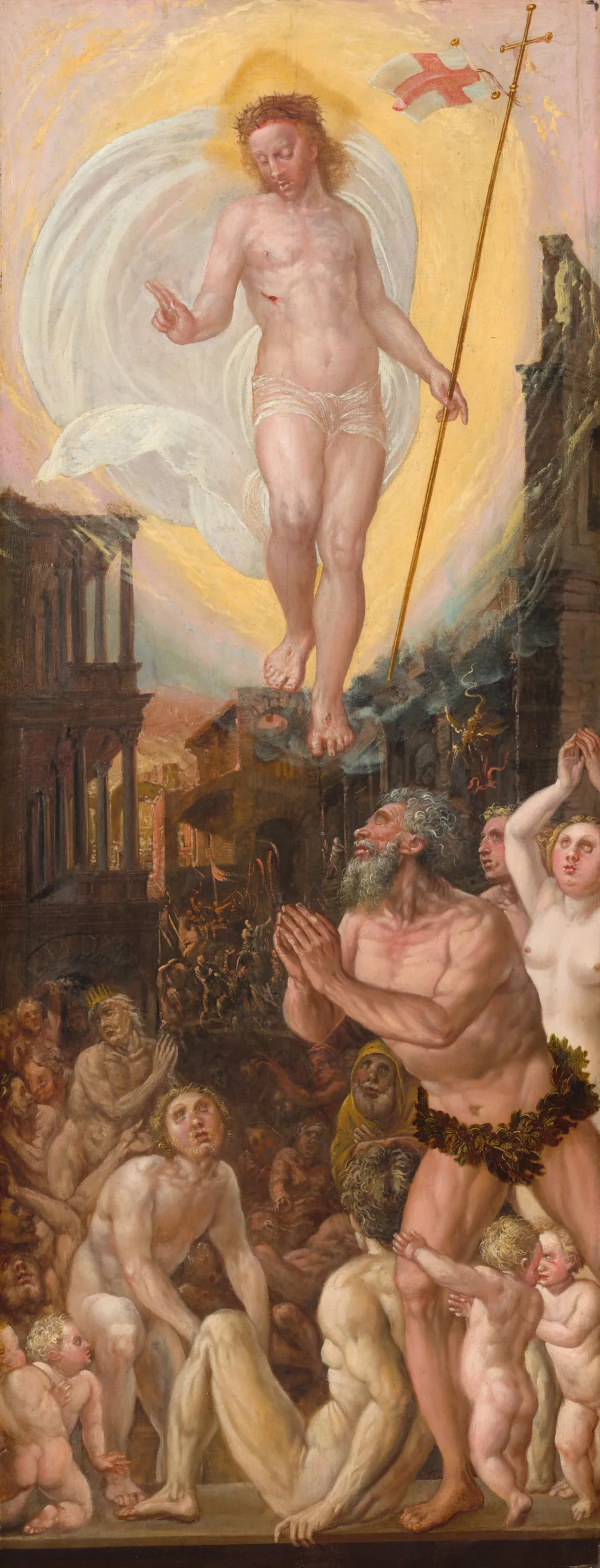 Christ in Limbo by German 16th Century