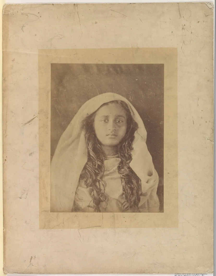 Ceylonese Woman by Julia Margaret Cameron