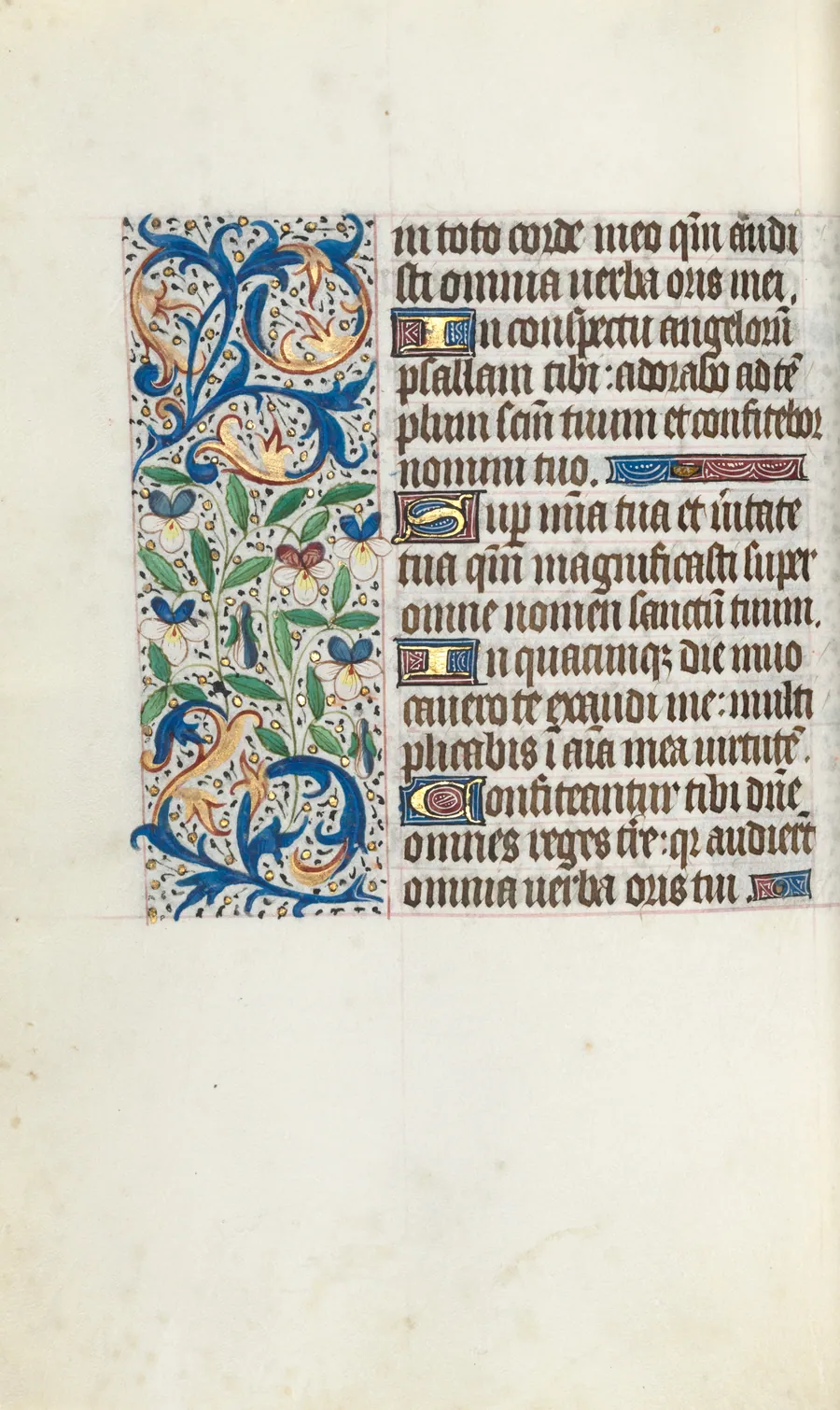 Book of Hours (Use of Rouen): fol. 106r by Master of the Geneva Latini