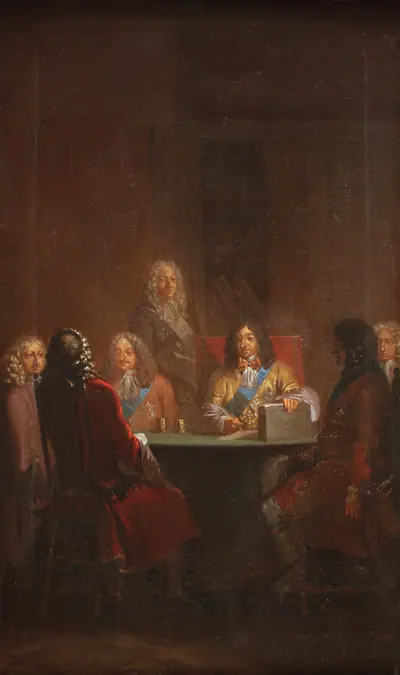 Christian V giver Danske Lov 1683