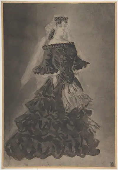 A Lady with a Veil