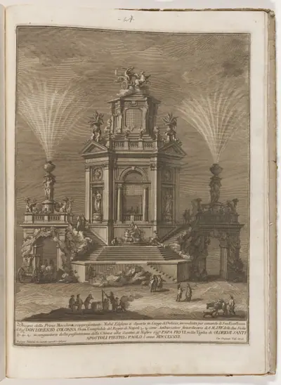 The Prima Macchina for the Chinea of 1776: A Pleasure Palace