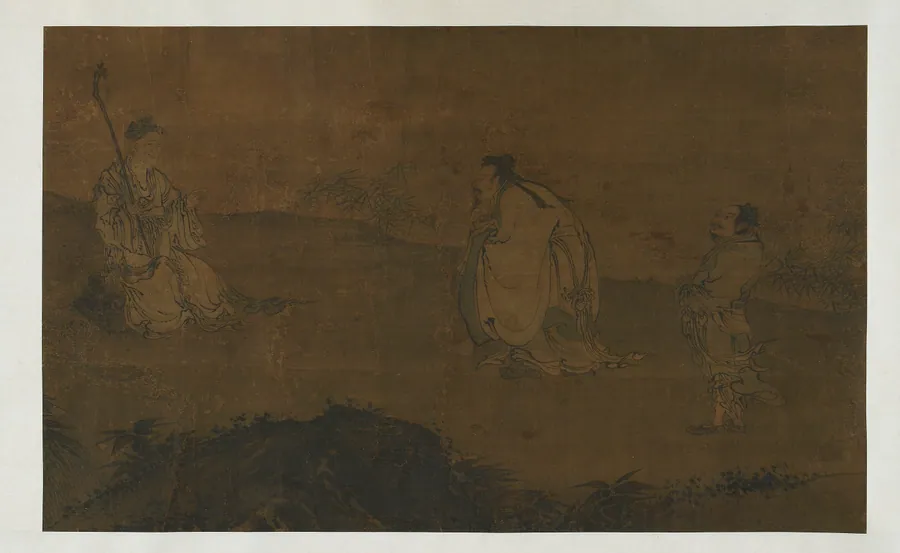Zhongli Quan seeking the Dao by Formerly attributed to Sun Zhiwei (late 10th-early 11th century)