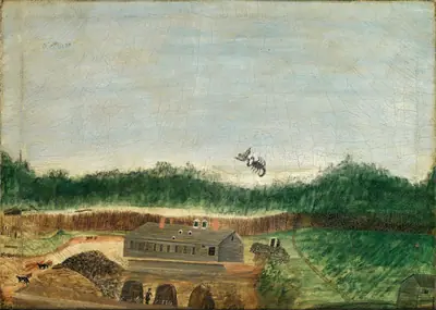 Landscape with Scorpion and Bird