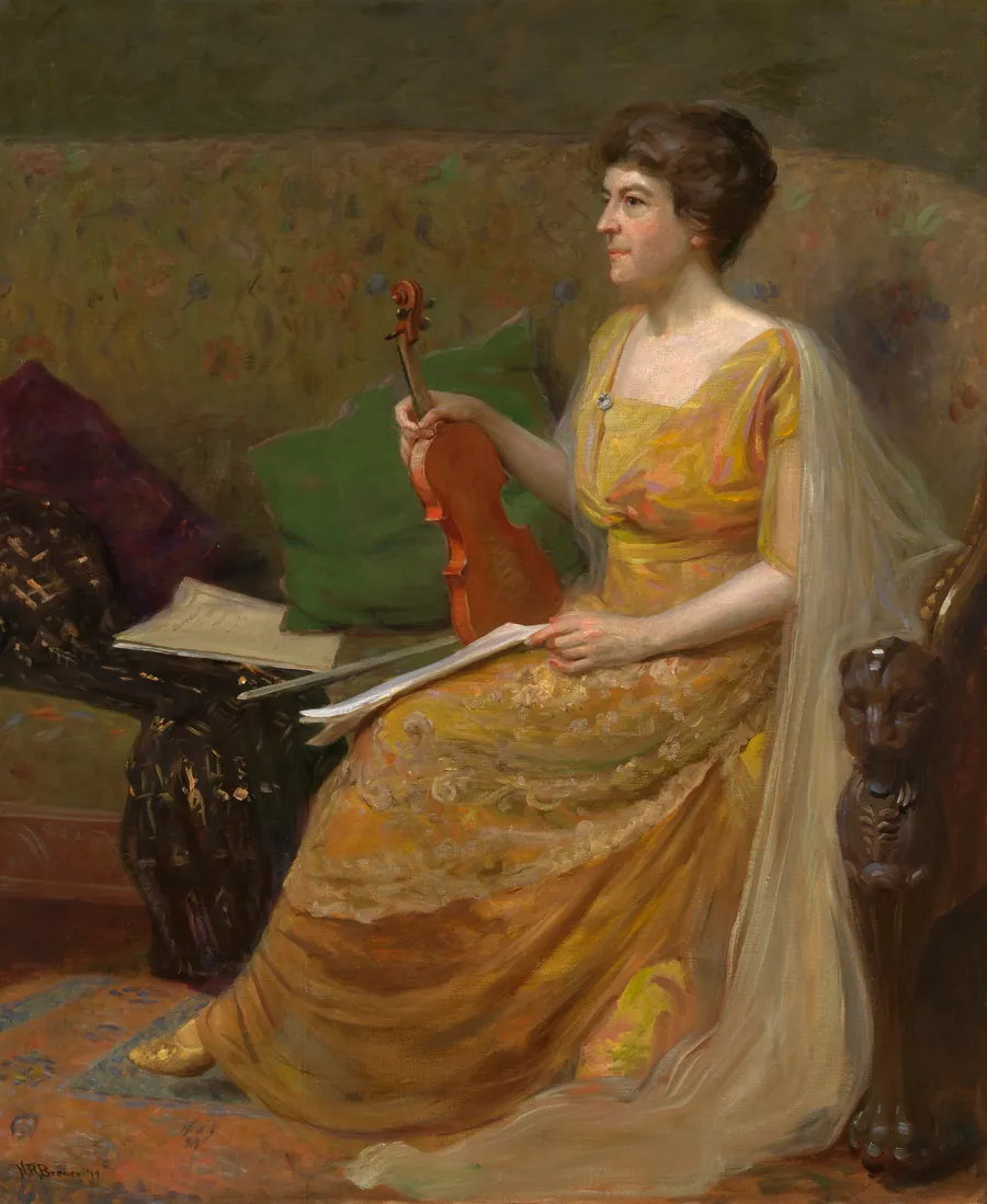 Maud Powell by Nicholas Richard Brewer, 1857 - 1949
