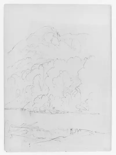 Sketchbook of White Mountains and Hudson River Subjects