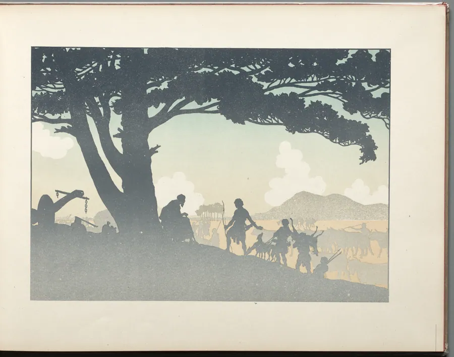 The Prodigal Son: page 9 by Henri Rivière