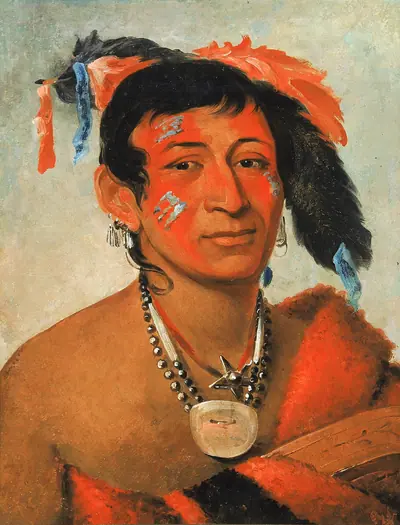 Sha-wá-no, The South, a Noted Warrior
