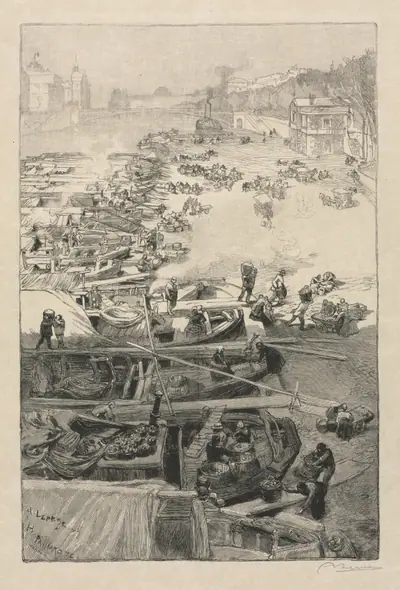 Potatoes Arriving at the Hôtel de Ville