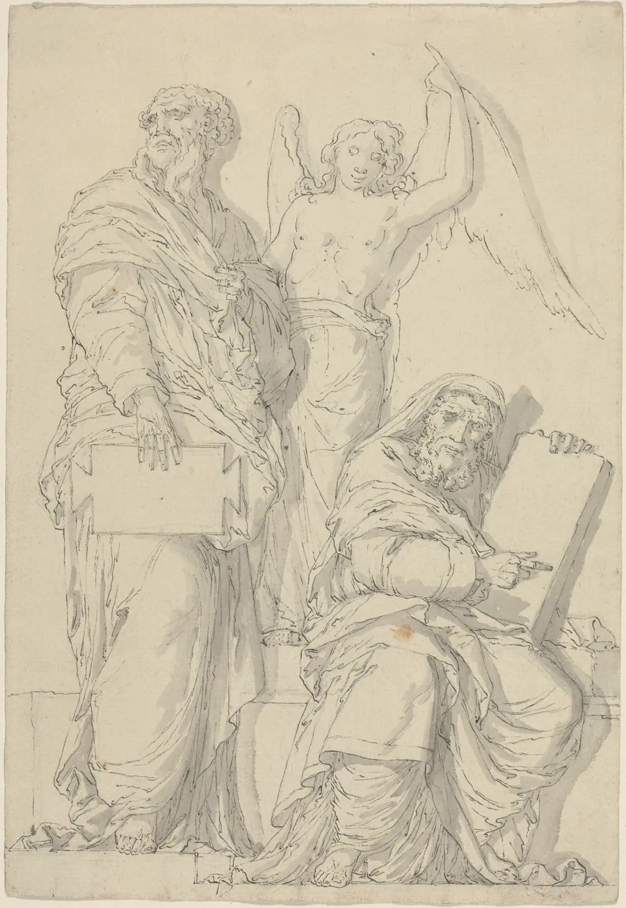 The Prophets Hosea and Jonah by Louis-Felix de La Rue