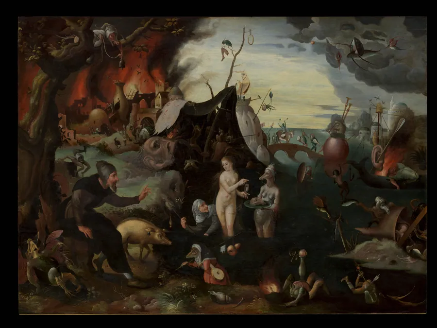 The Temptation of Saint Anthony by Pieter Huys