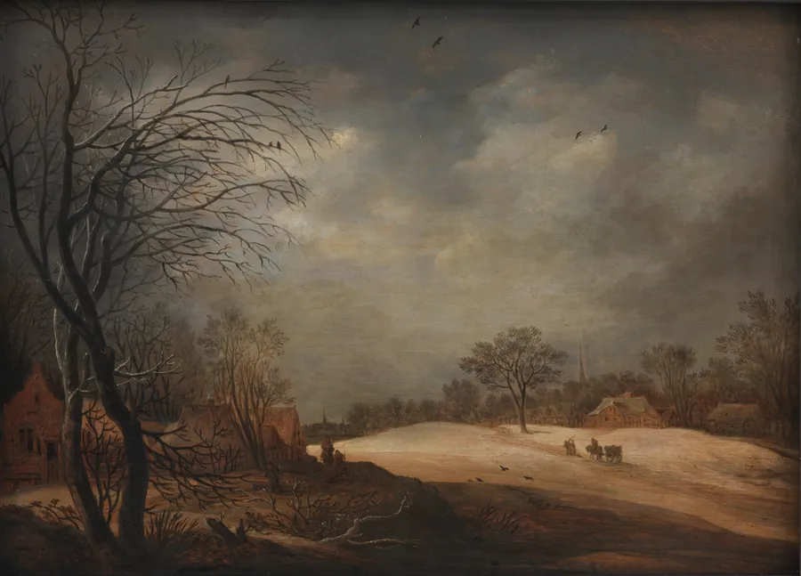 Vinterlandskab by Frans de Momper