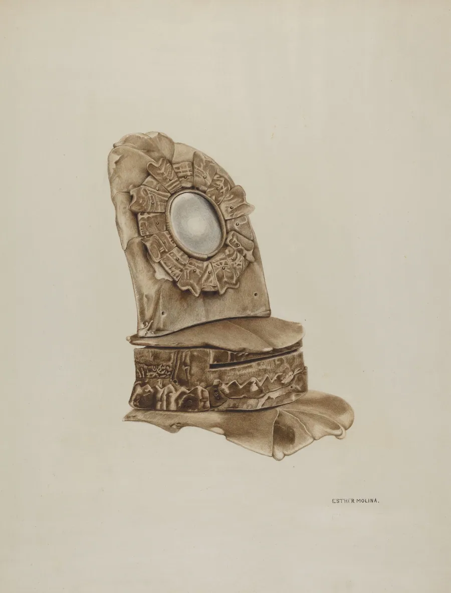 Turtle Shell Bureau by Esther Molina