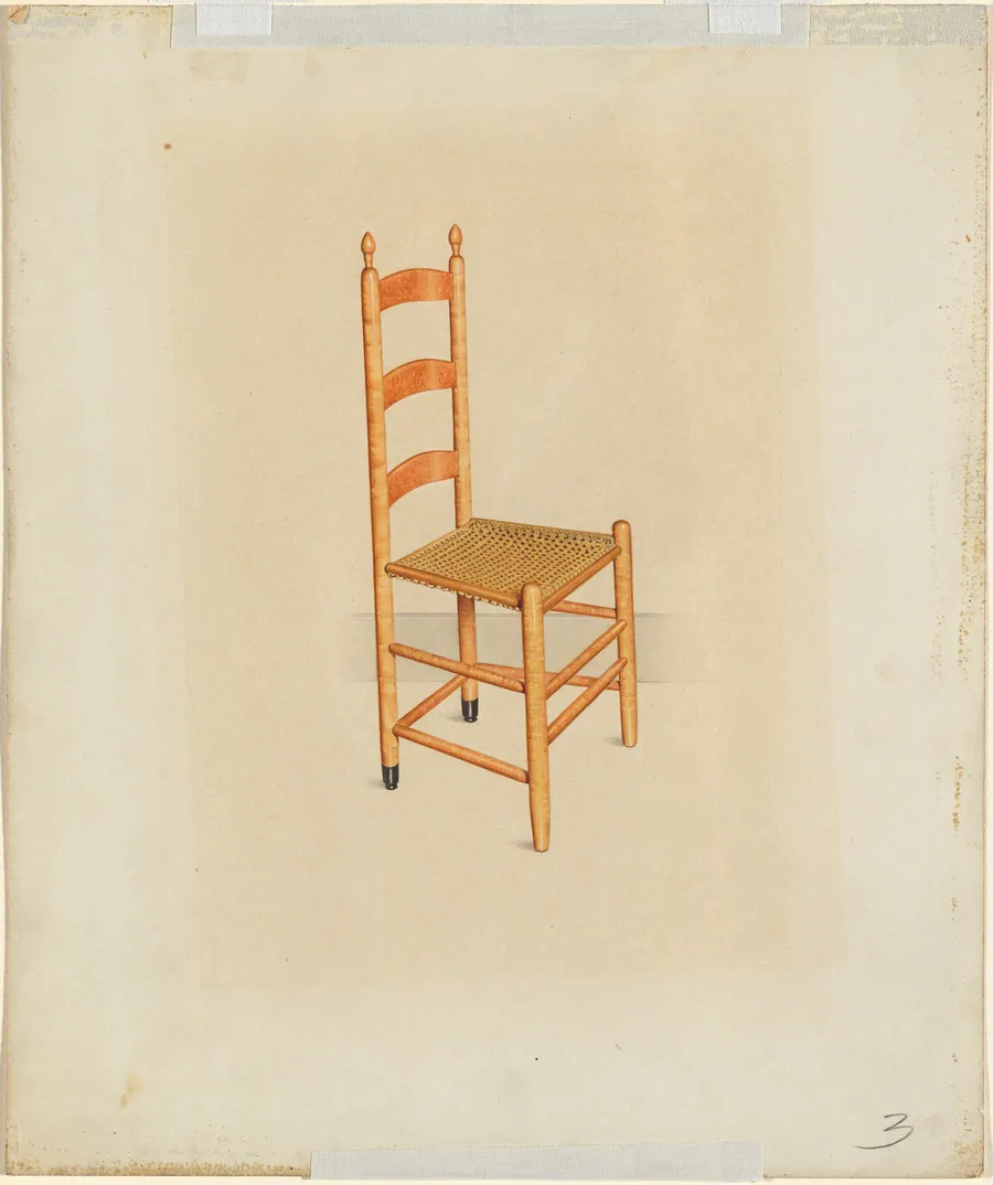 Shaker Tilting Chair by John W. Kelleher