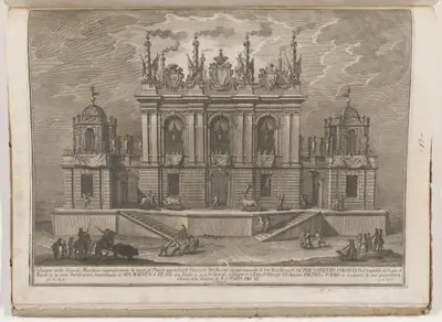 The Seconda Macchina for the Chinea of 1775: A Bull-fight