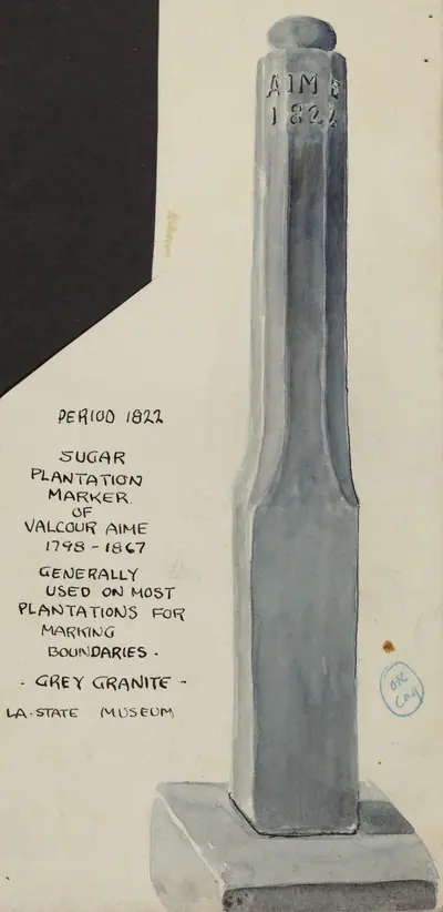 Sugar Plantation Marker