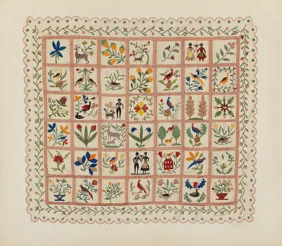 Applique Bedspread