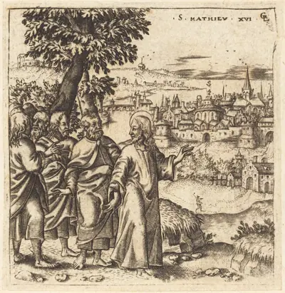 Christ Admonishes His Disciples