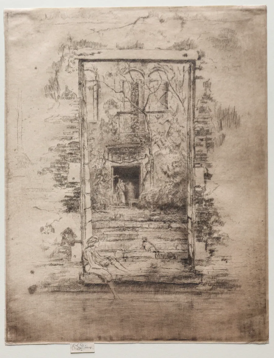 The Garden by James McNeill Whistler