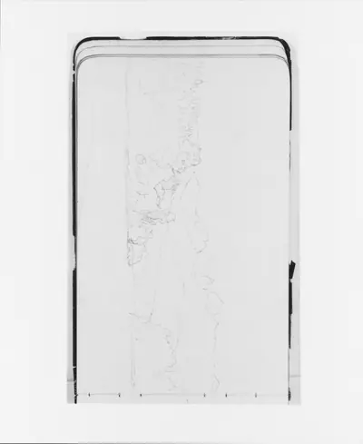 Sketch of a Mountain Landscape (from Sketchbook)