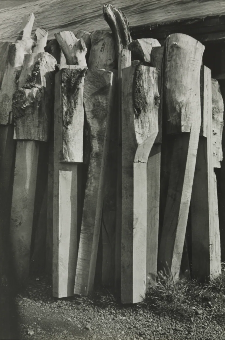 Totems, Old Shipyard, Rye by Paul Nash
