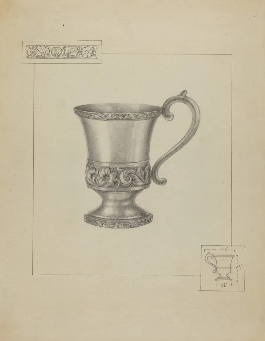 Silver Cup by Herman Bader