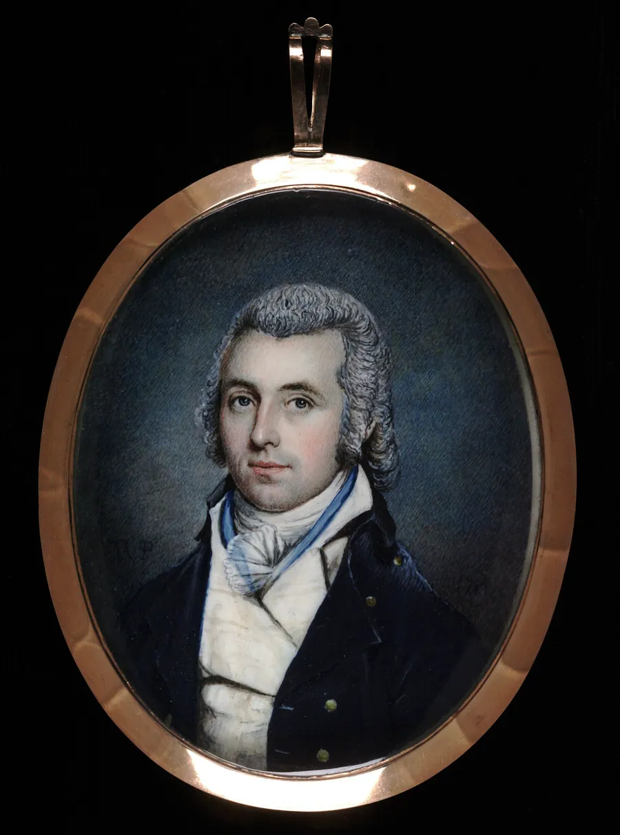 Robert Oliphant by Raphaelle Peale, born Annapolis, MD 1774-died Philadelphia, PA 1825