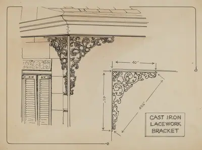 Iron Work on Balcony