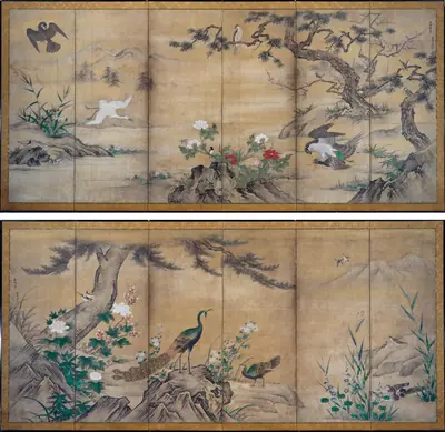 Birds and Flowers