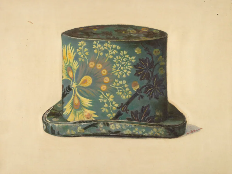 Man's Hat Box by Max Soltmann