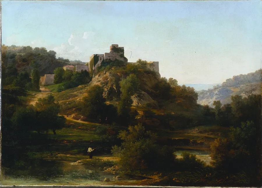Châteauvieux-sur-Suran by Antoine-Claude Ponthus-Cinier