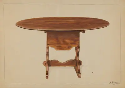 Tip Table (Hutch)