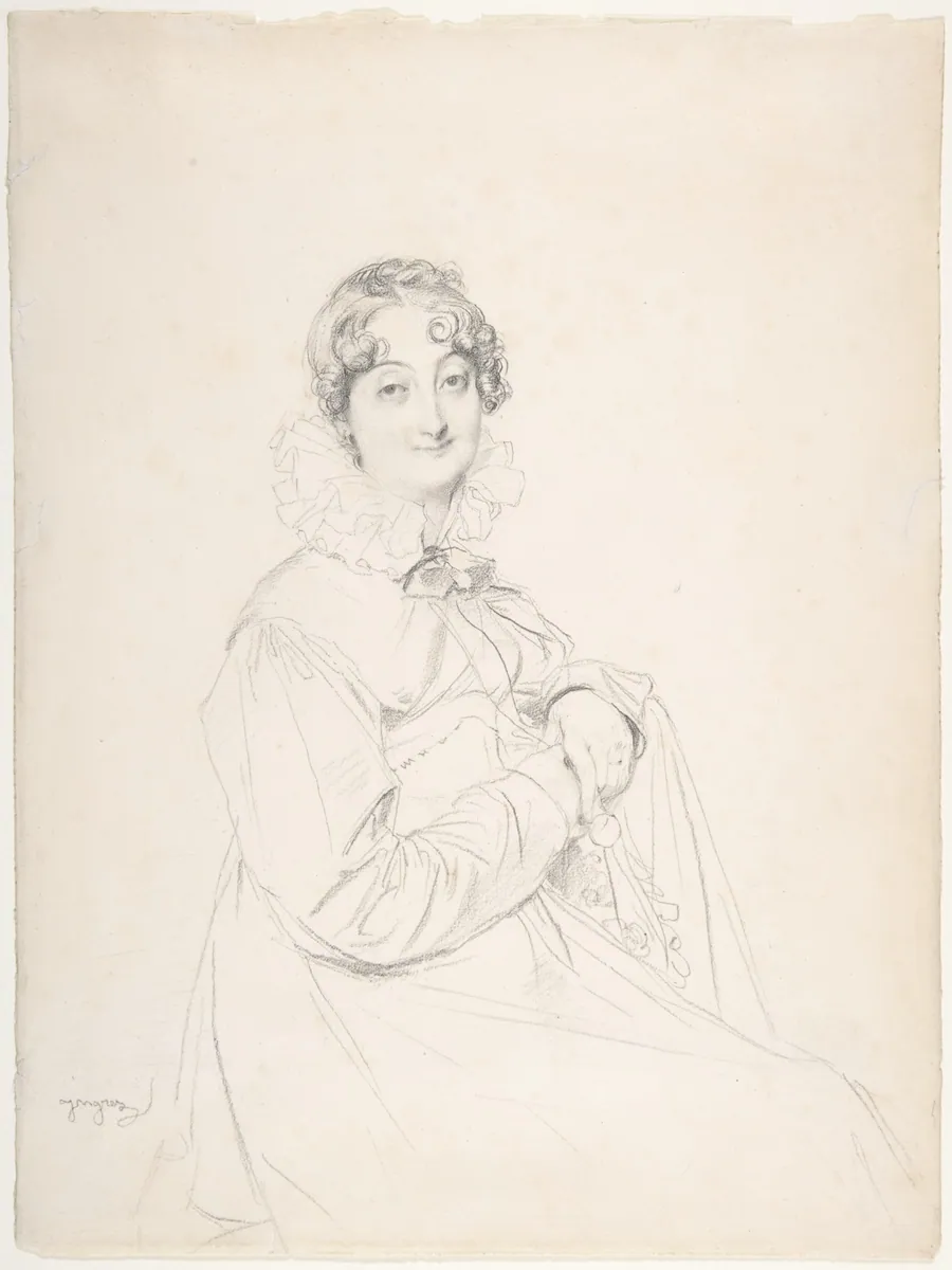 Comtesse Turpin de Crissé by Jean Auguste Dominique Ingres