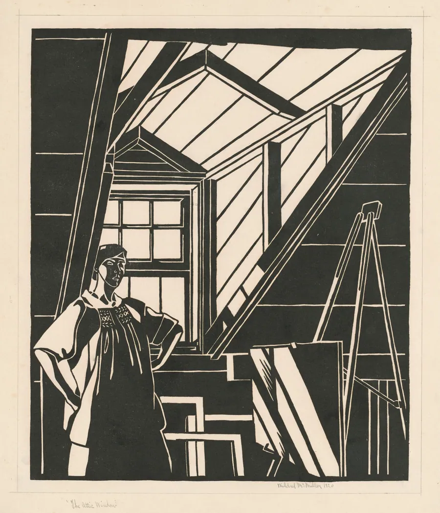 The Attic Window by Mildred McMillen