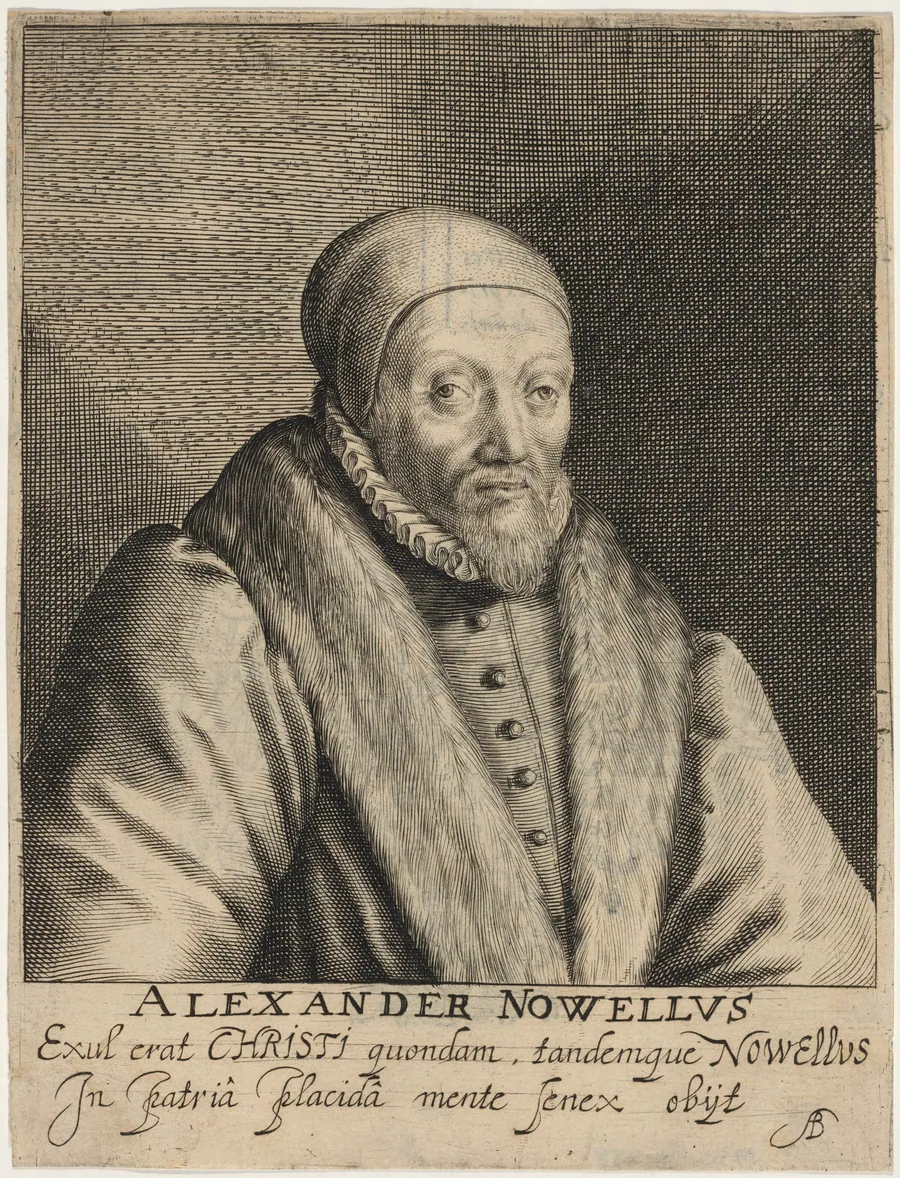 Alexander Nowell, Dean of Saint Paul's by Magdalena van de Passe