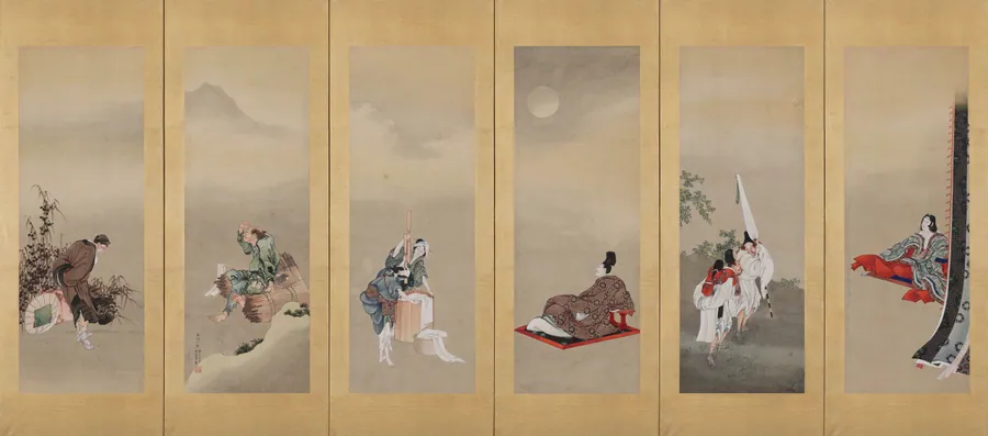Six Tama Rivers by Katsushika Hokusai 葛飾北斎 (1760-1849)