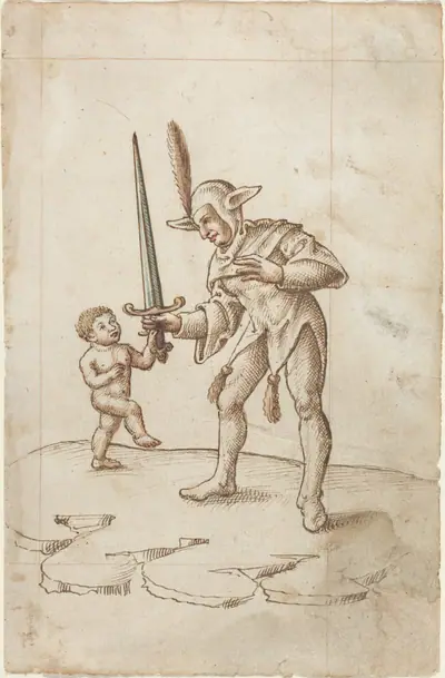 "Turn aside the Sharp Sword" [fol. 44 recto]