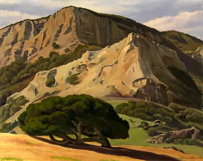 Oaks and Rocks--San Luis Obispo